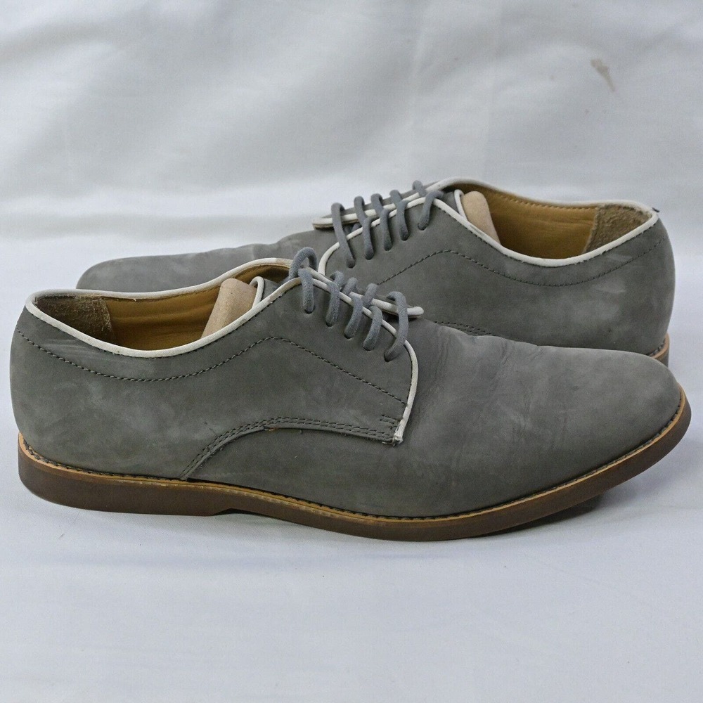 Sebago Men's Norwich Oxford B810306 Grey Nubuck US Size 10.5M‎
